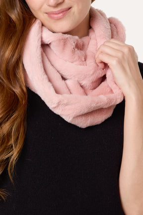 Faux Fur Snood Scarf