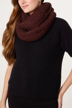 Chunky Knit Snood Scarfs