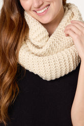 Chunky Knit Snood Scarfs