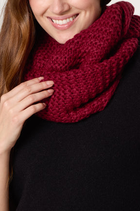 Chunky Knit Snood Scarfs