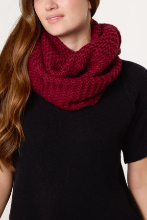 Chunky Knit Snood Scarfs