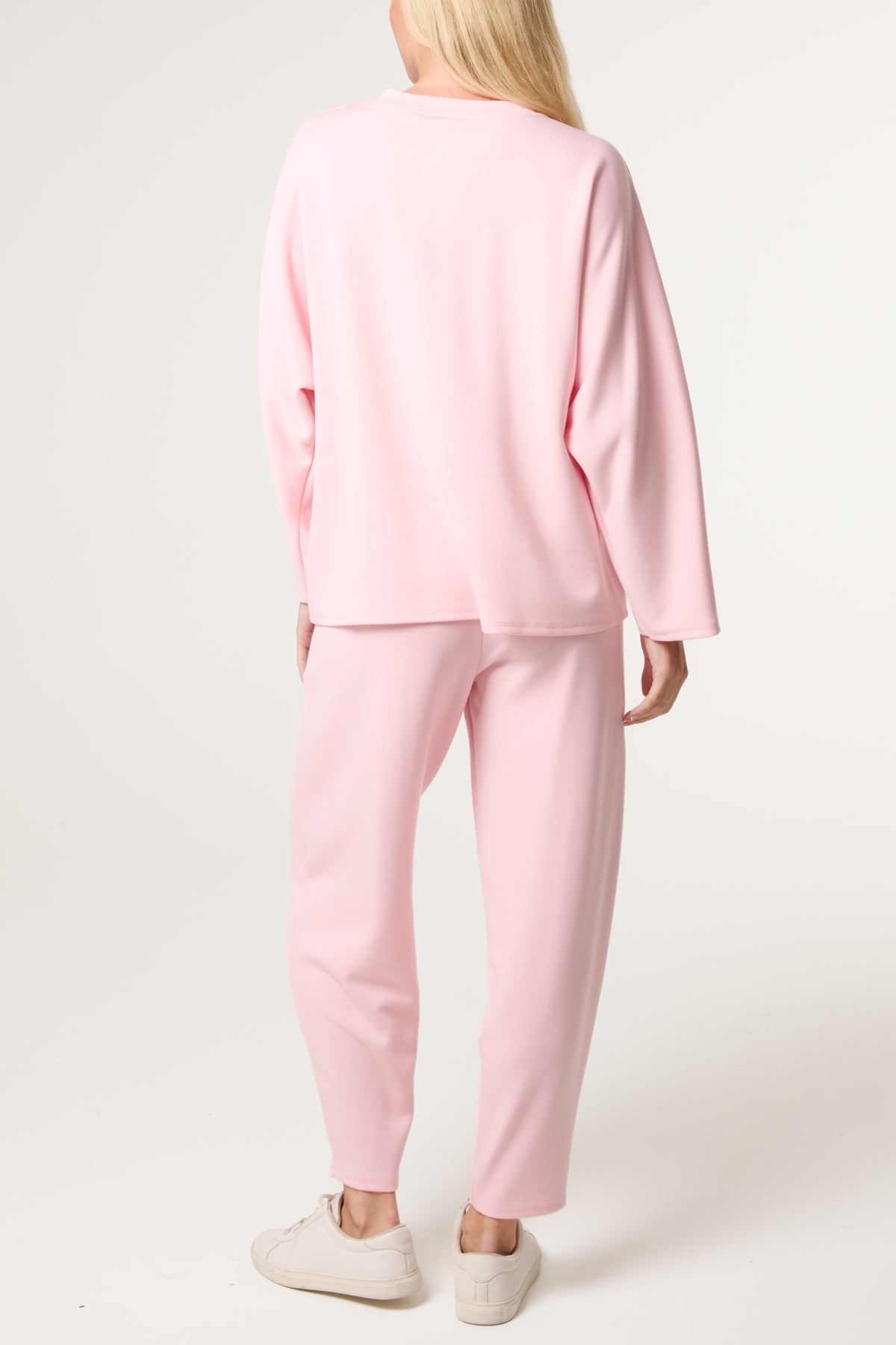 Top & Front Crease Barrel Trousers Set