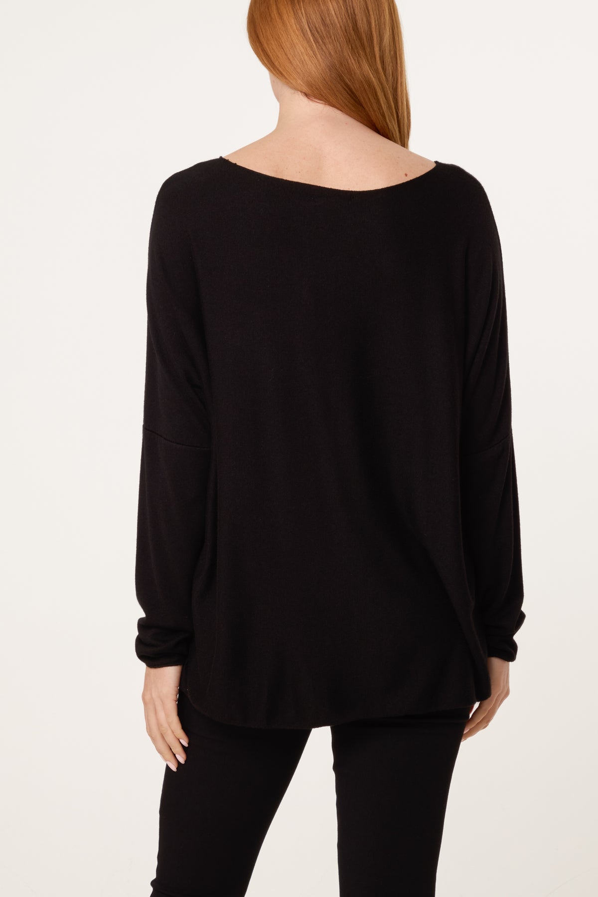 Sequin Candy Cane Festive Jumper