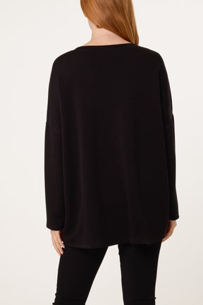 Sequin Star Soft Touch Sweatshirt