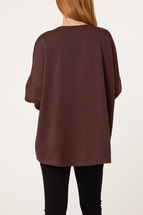 Sequin Star Soft Touch Sweatshirt