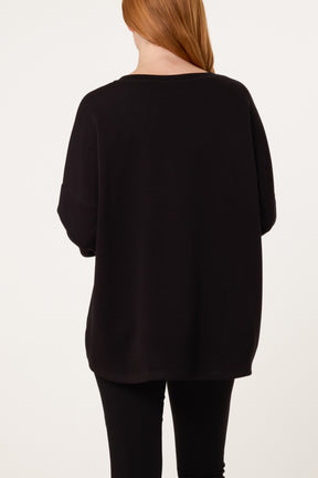 Sequin Star Soft Touch Sweatshirt