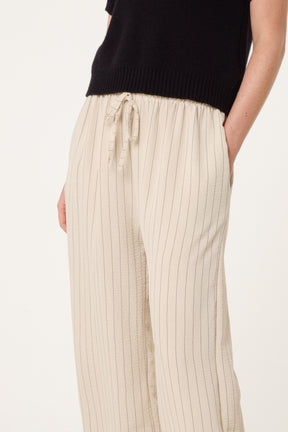 Striped Wide Leg Trousers