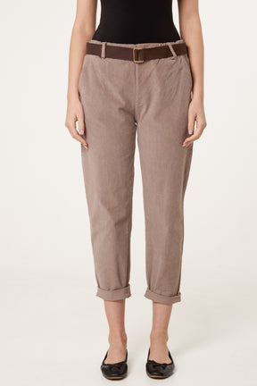 Belted Baby Corduroy Trousers