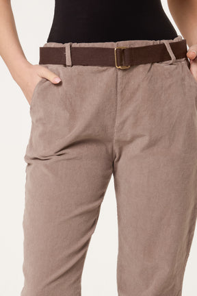 Belted Baby Corduroy Trousers