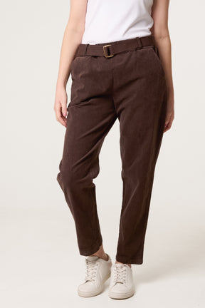 Belted Baby Corduroy Trousers