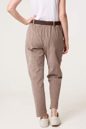 Belted Baby Corduroy Trousers