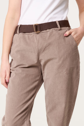 Belted Baby Corduroy Trousers