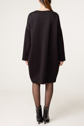 Soft Touch Sequin Oversized Dress