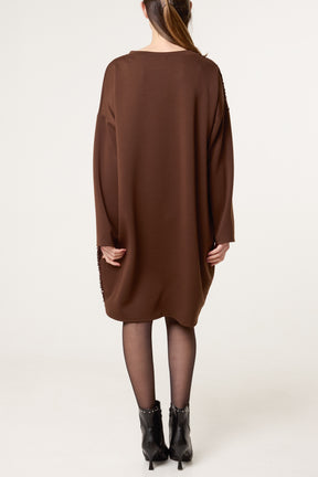 Soft Touch Sequin Oversized Dress