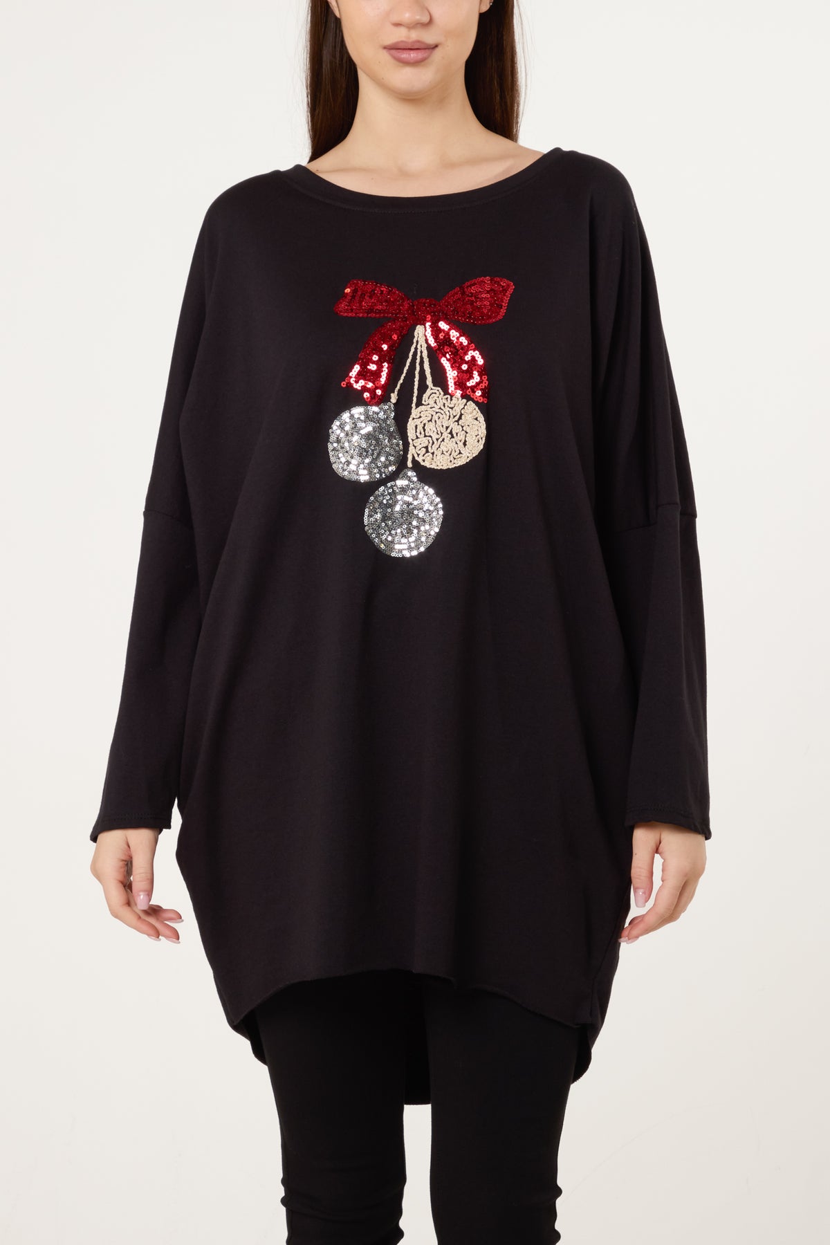 Sparkling Baubles Sweat Dress