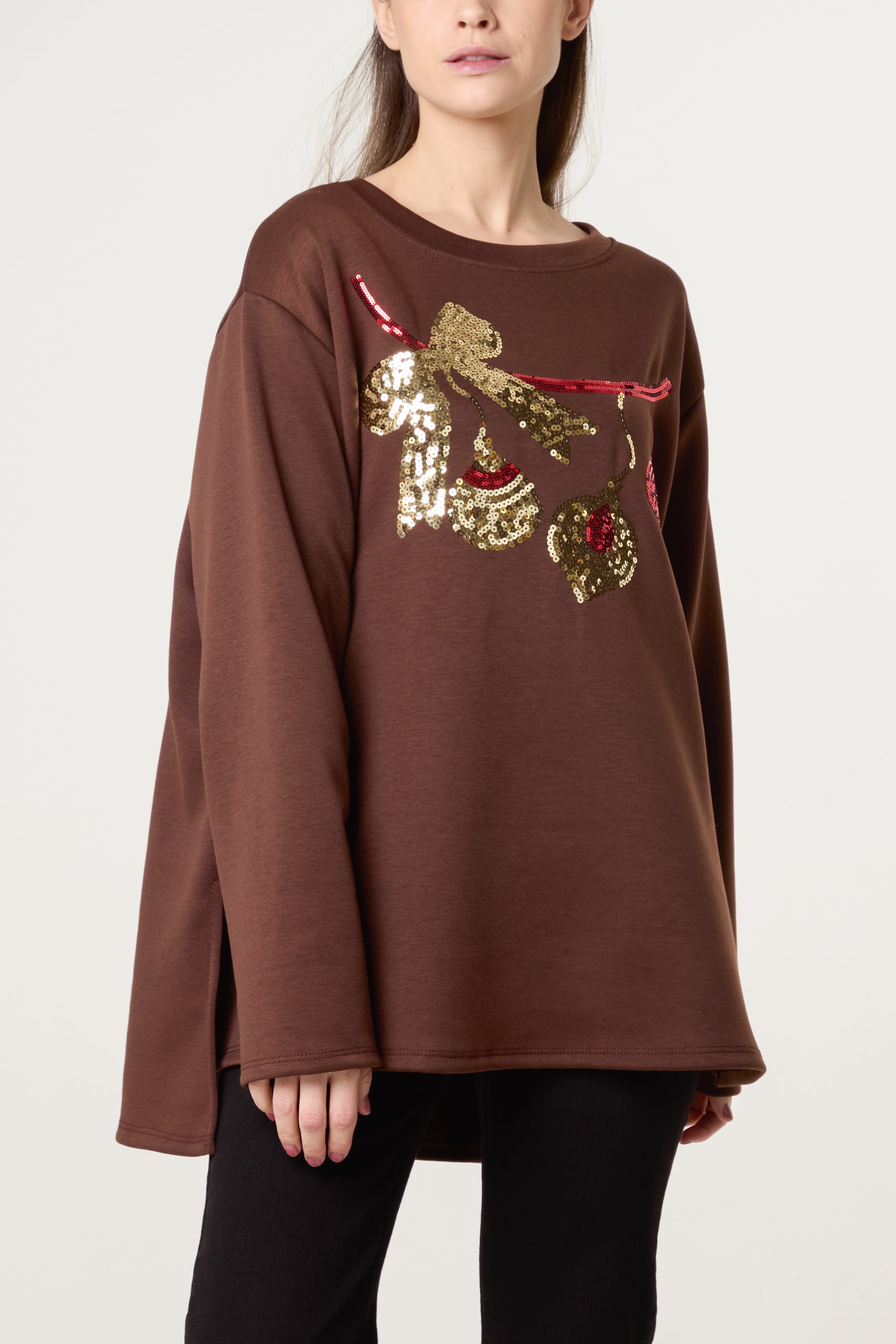 Sparkling Festive Decorations Sweat Dress