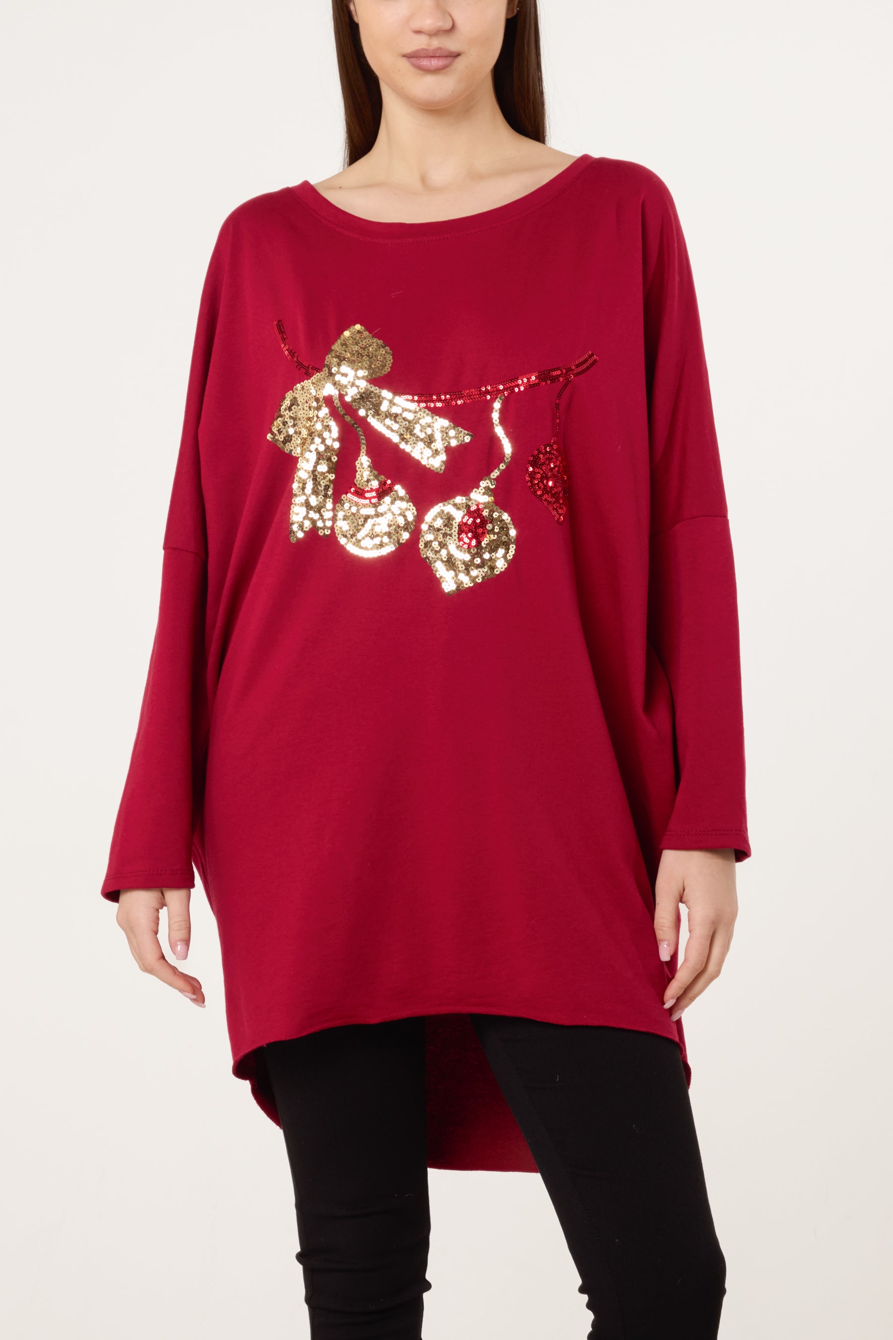 Sparkling Festive Decorations Sweat Dress