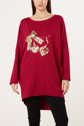 Sparkling Festive Decorations Sweat Dress