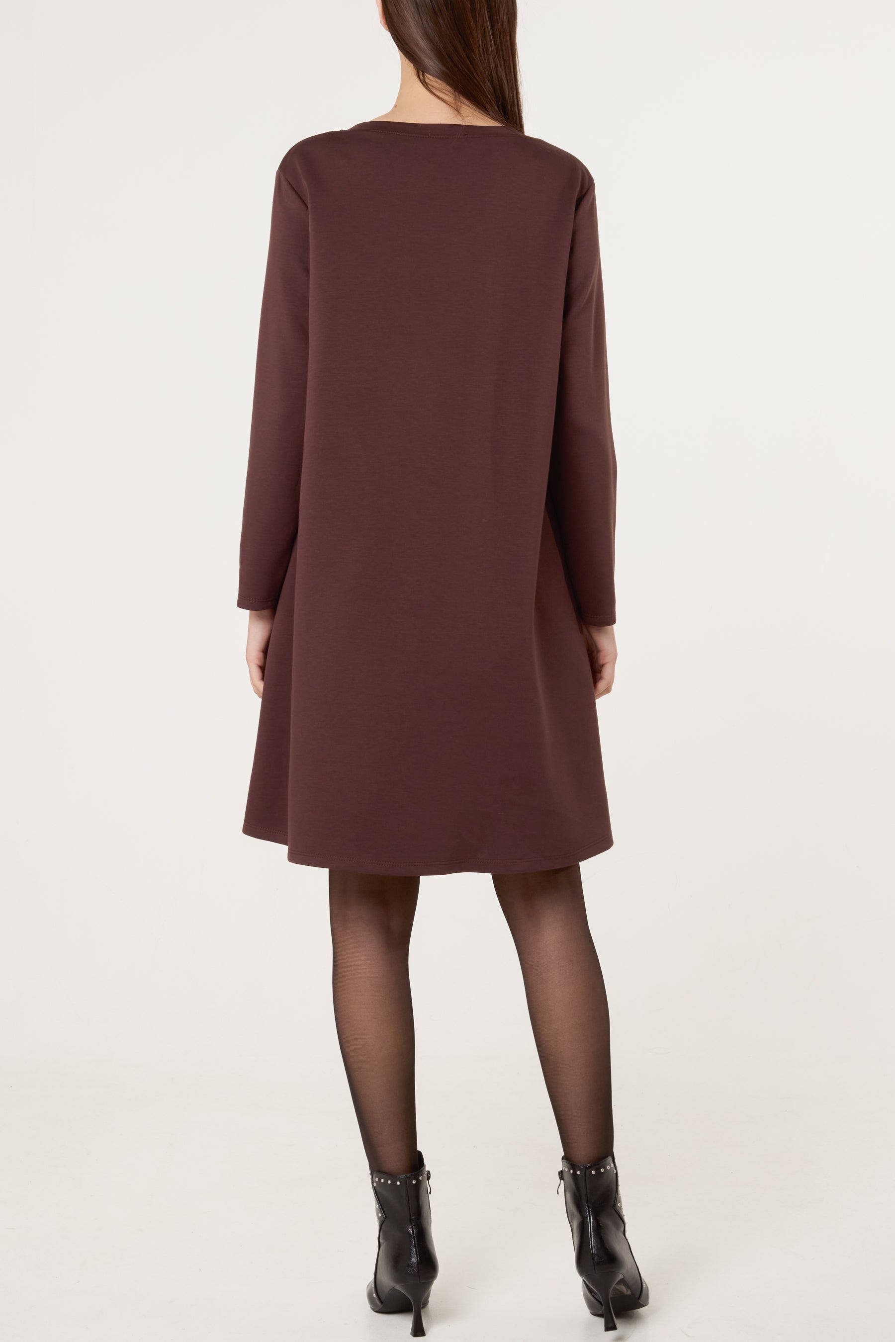 Sequin Insert Soft Touch Dress