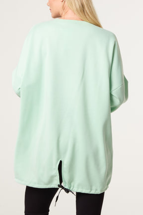 Denim Heart Soft Touch Sweatshirt