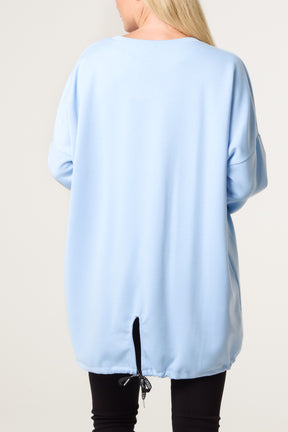 Denim Heart Soft Touch Sweatshirt