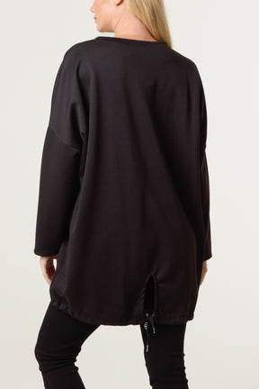 Denim Heart Soft Touch Sweatshirt