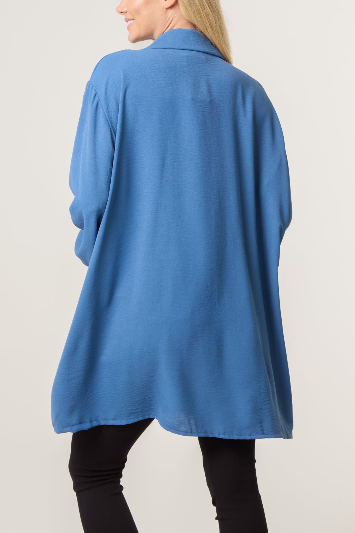 Collar Ruffle Neck Blouse