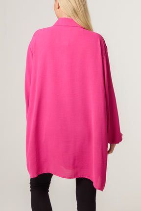 Collar Ruffle Neck Blouse