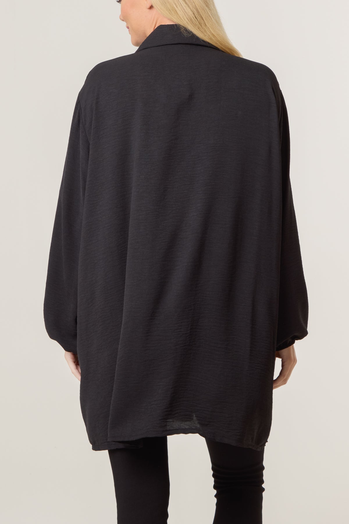 Collar Ruffle Neck Blouse