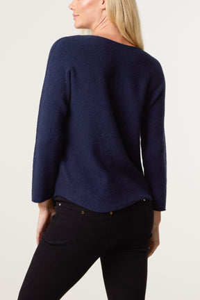 Diamante Star Soft Touch Jumper