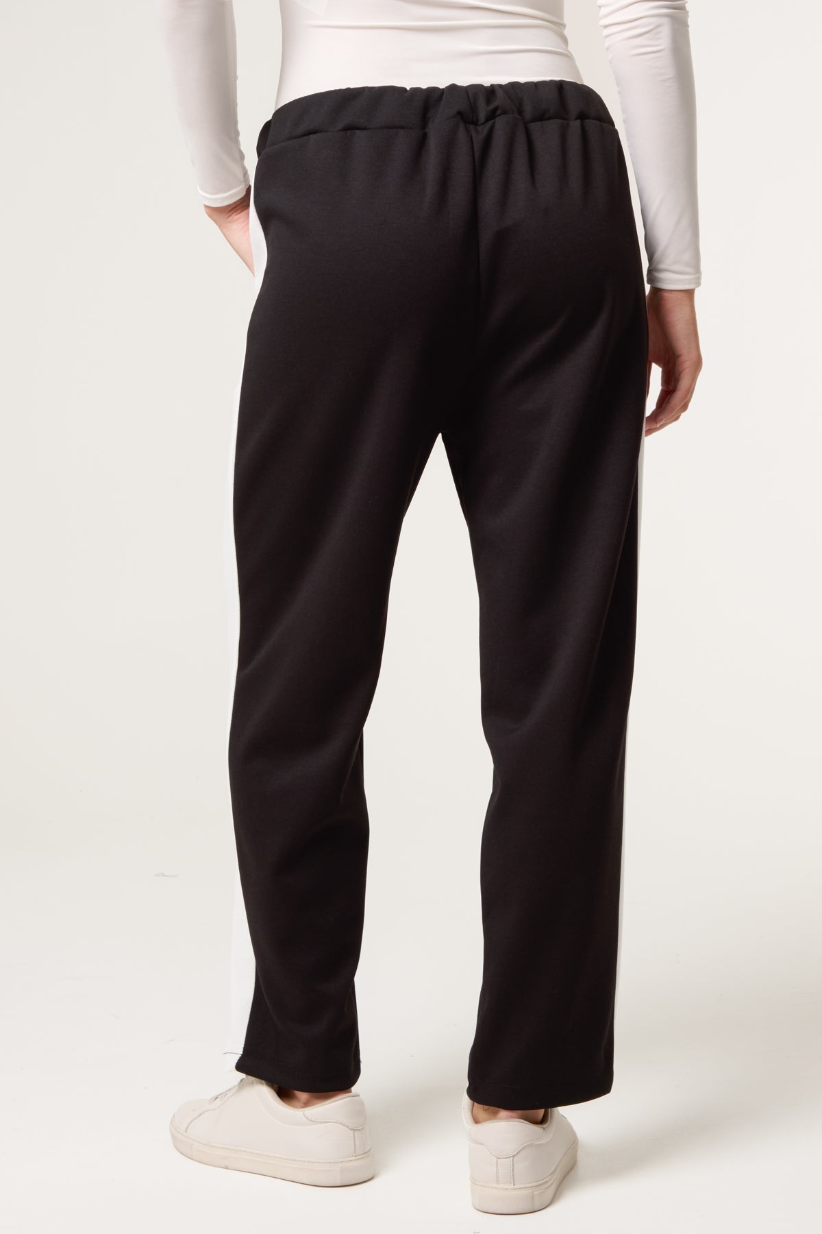 Side Stripe Drawstring Sweat Trousers