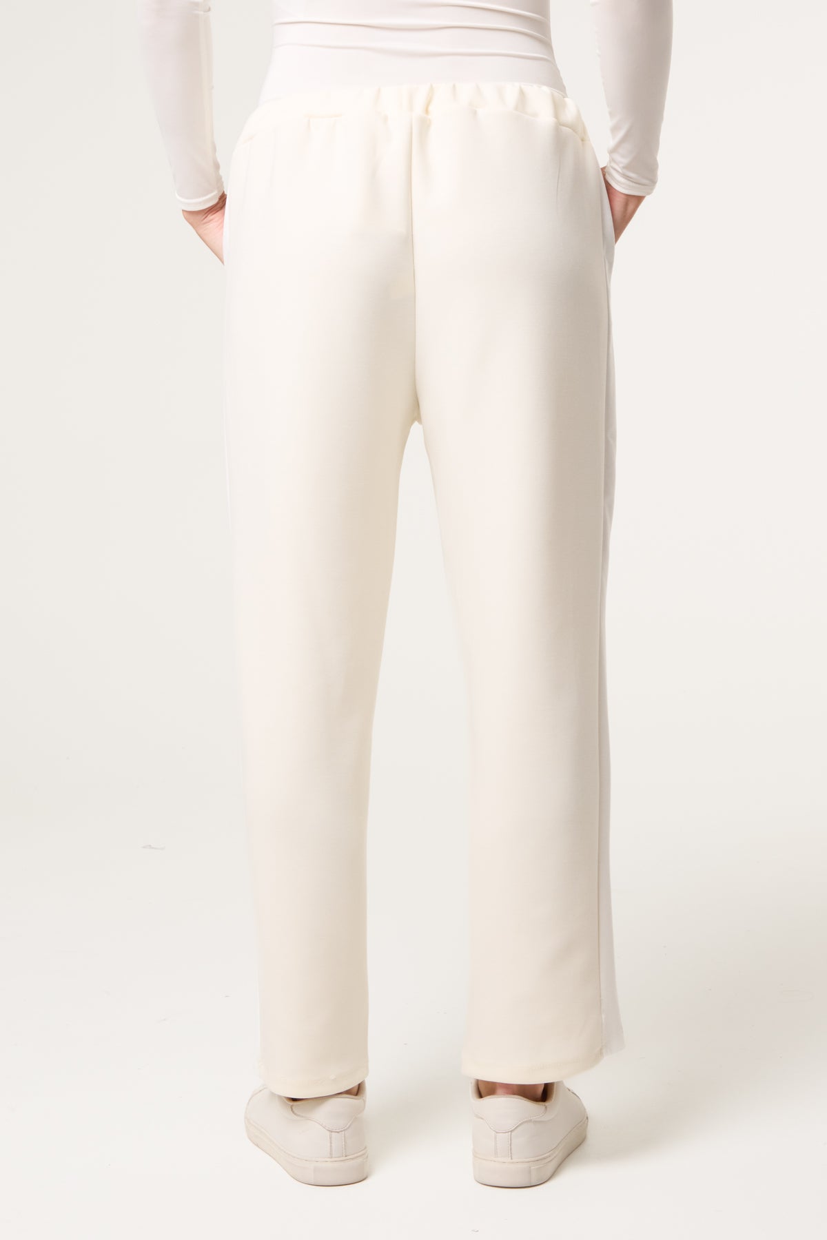 Side Stripe Drawstring Sweat Trousers