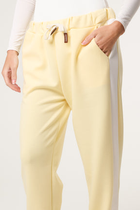 Side Stripe Drawstring Sweat Trousers