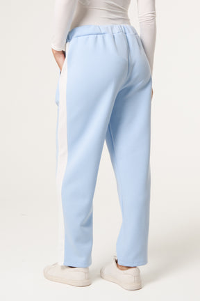 Side Stripe Drawstring Sweat Trousers