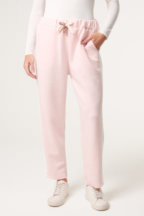 Side Stripe Drawstring Sweat Trousers