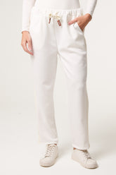Side Stripe Drawstring Sweat Trousers