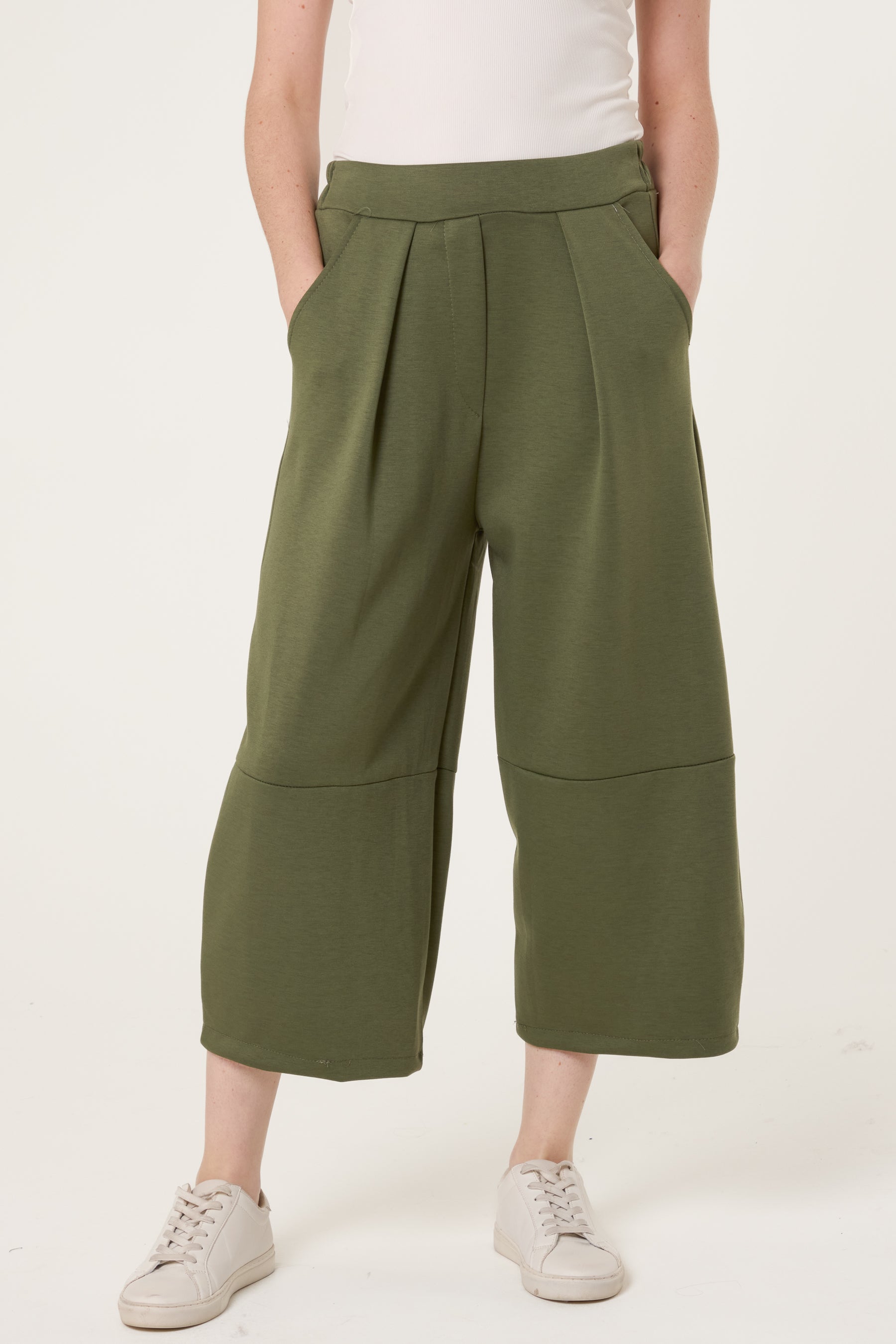 Soft Touch Jersey Culotte Trouser
