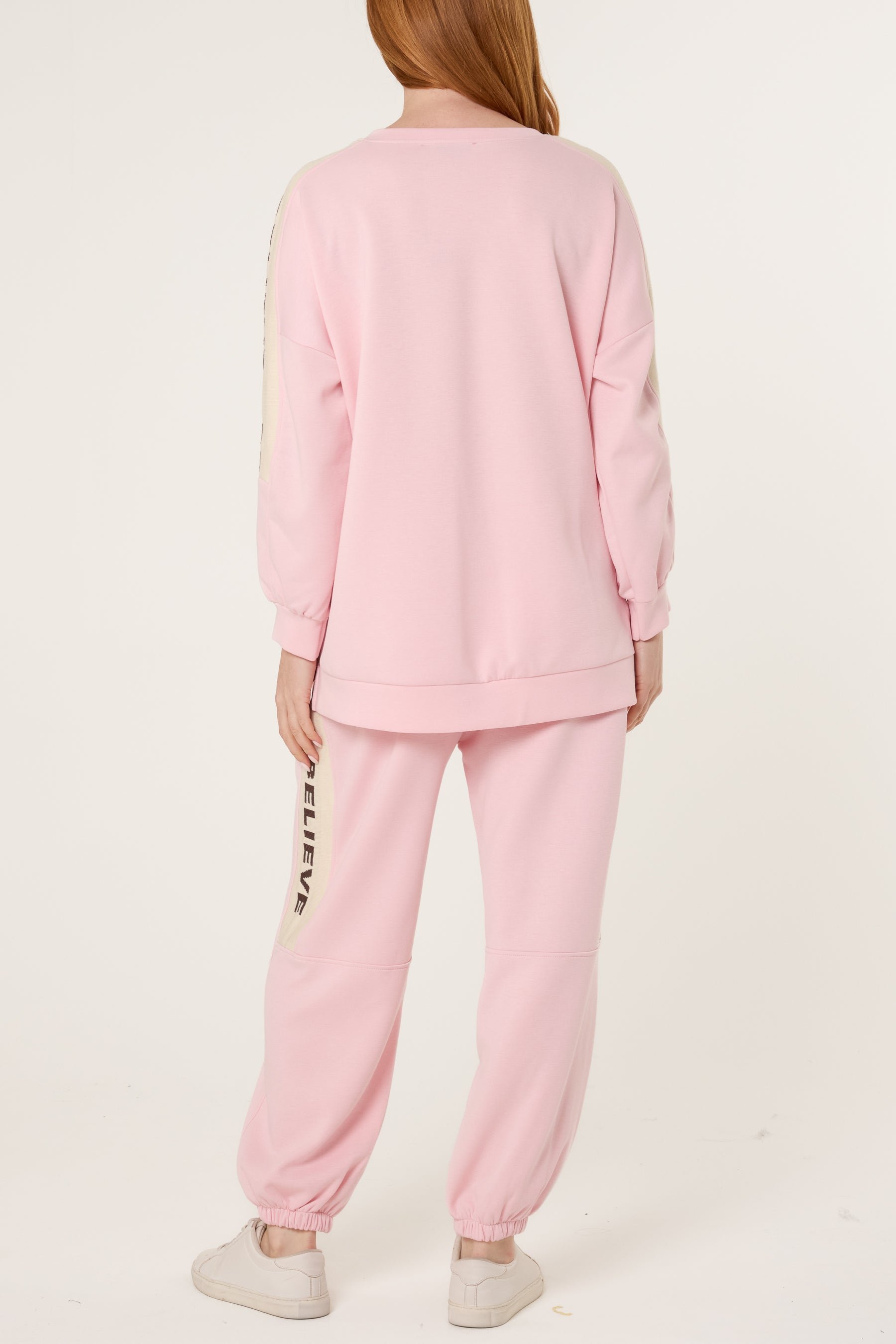 "Believe" Side Detail Tracksuit