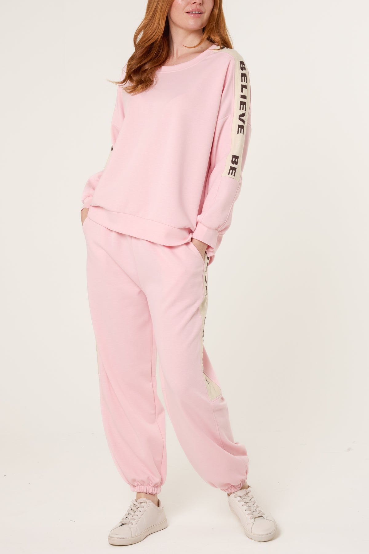 "Believe" Side Detail Tracksuit