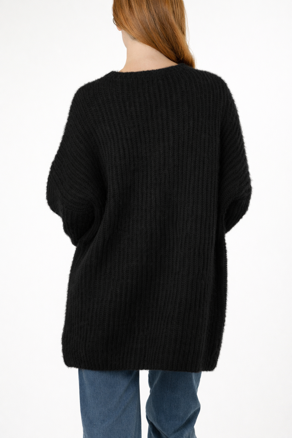 Oversized Rib Knit Jumper