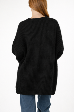 Oversized Rib Knit Jumper