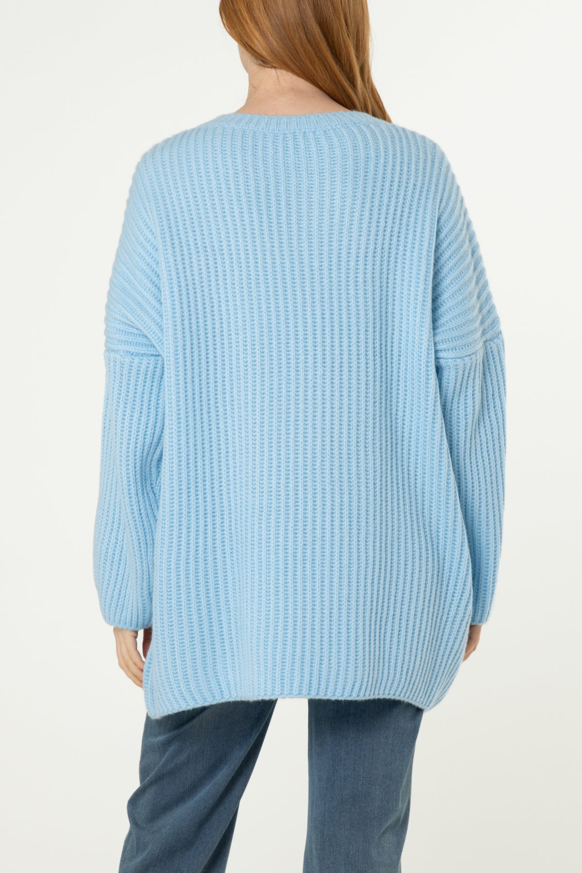 Oversized Rib Knit Jumper