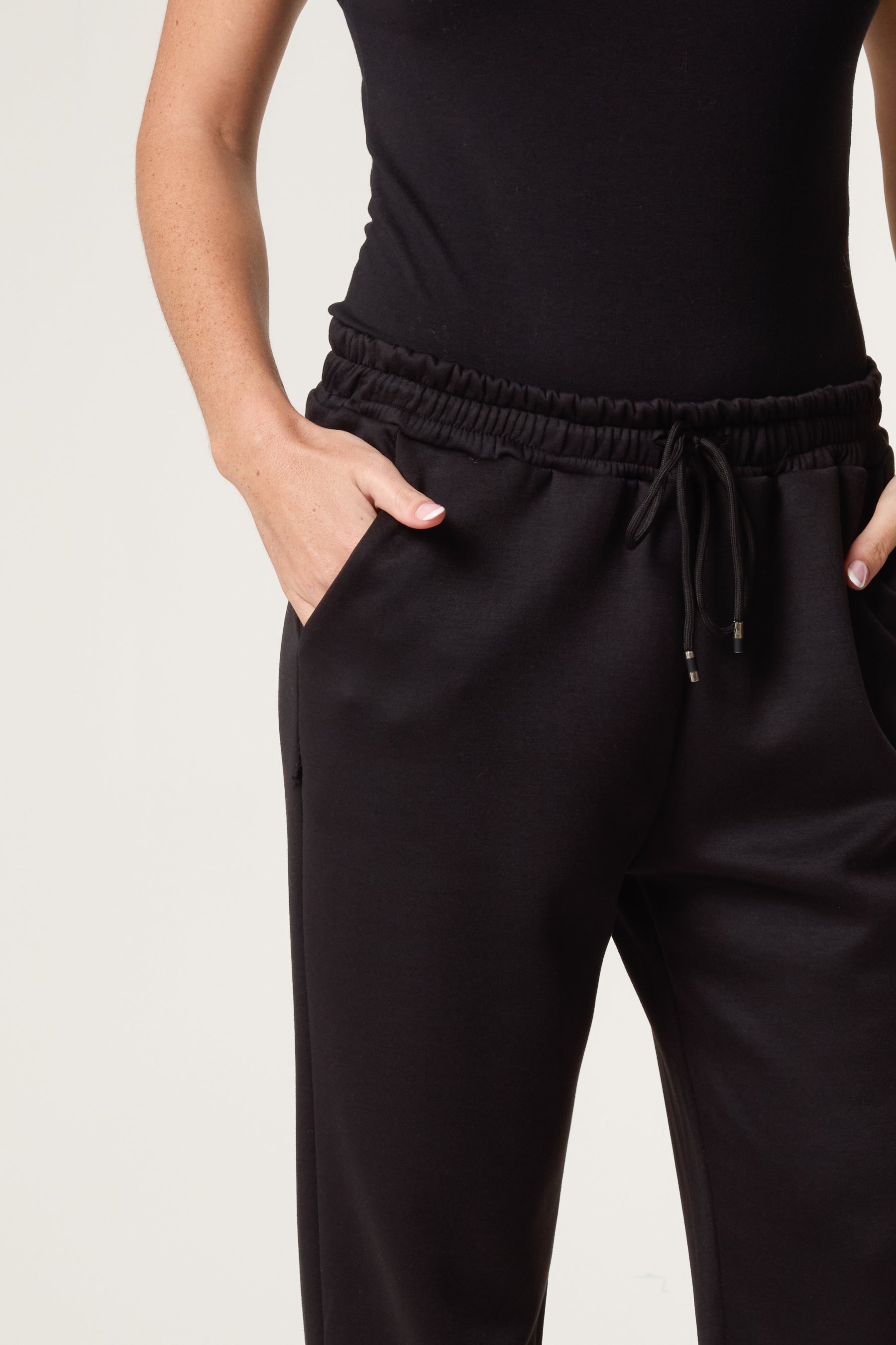 Drawstring Pockets Tracksuit Trousers