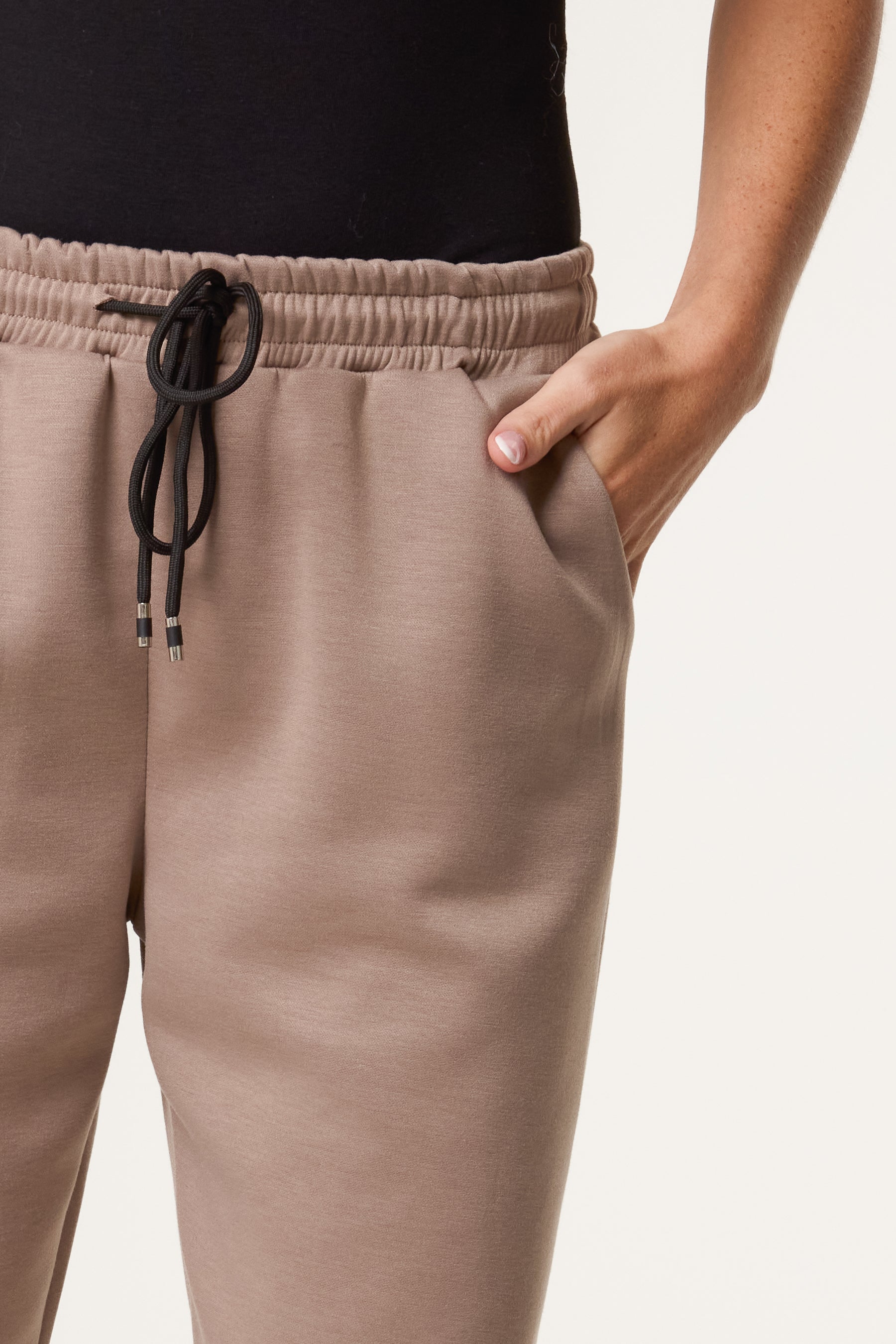 Drawstring Pockets Tracksuit Trousers