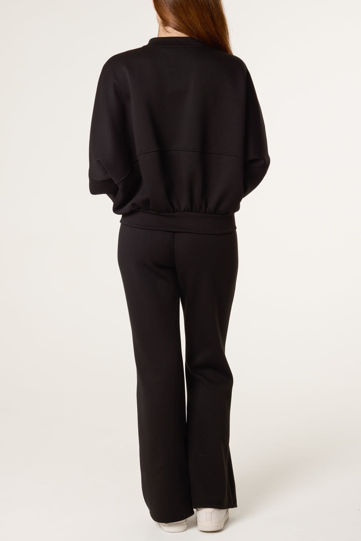 Bomber Jacket & Flare Trousers Set