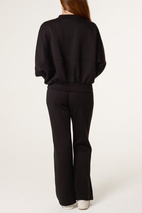 Bomber Jacket & Flare Trousers Set