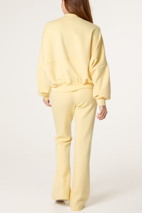 Bomber Jacket & Flare Trousers Set