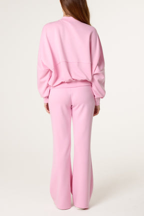 Bomber Jacket & Flare Trousers Set