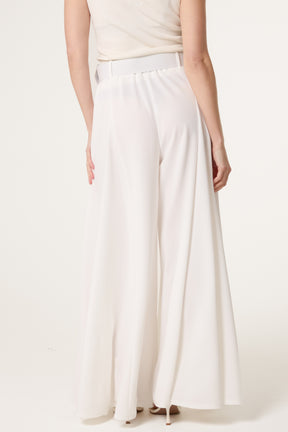 Belted Palazzo Wide Leg Trousers