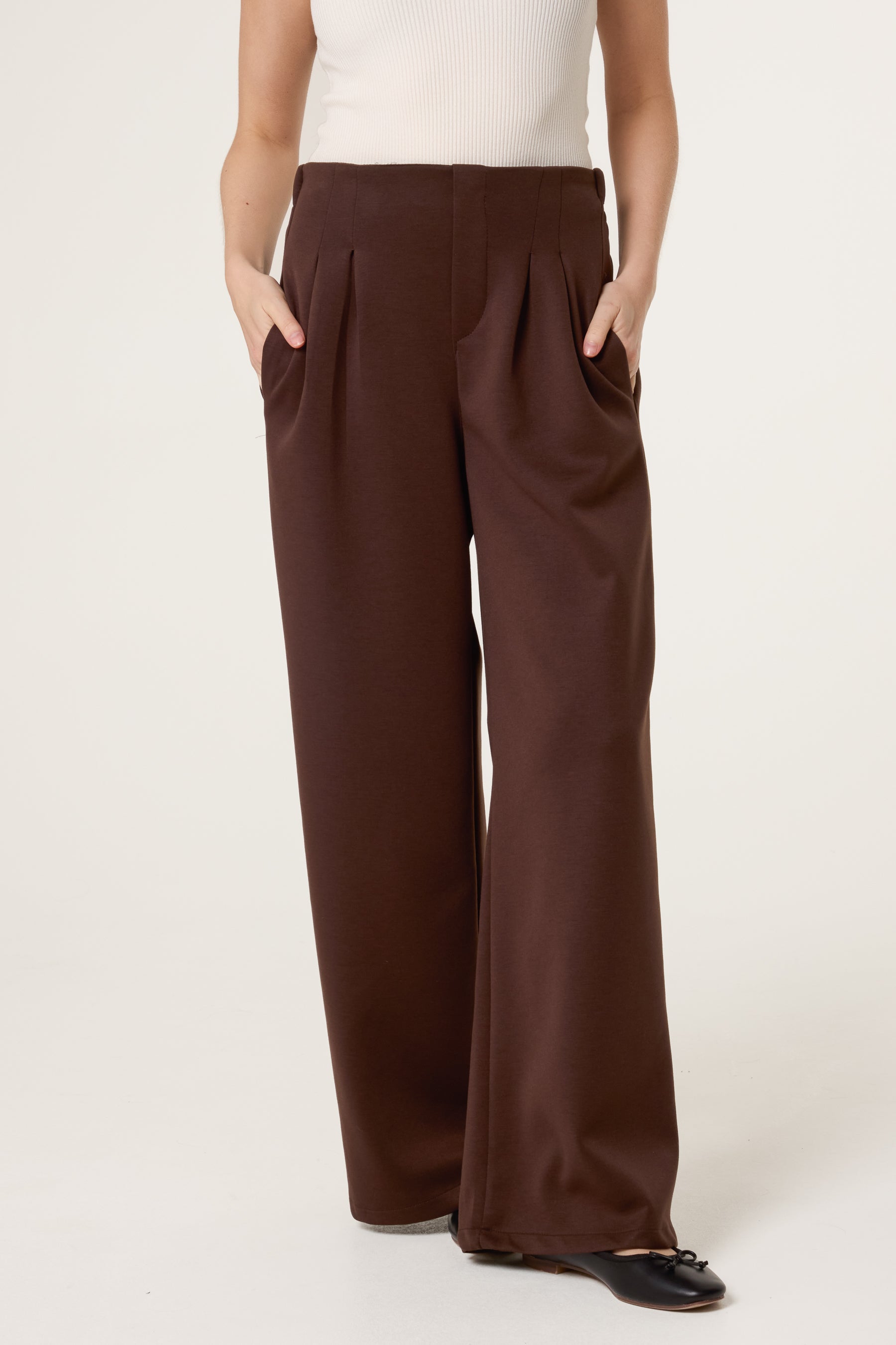 Soft Touch Front Crease Trousers
